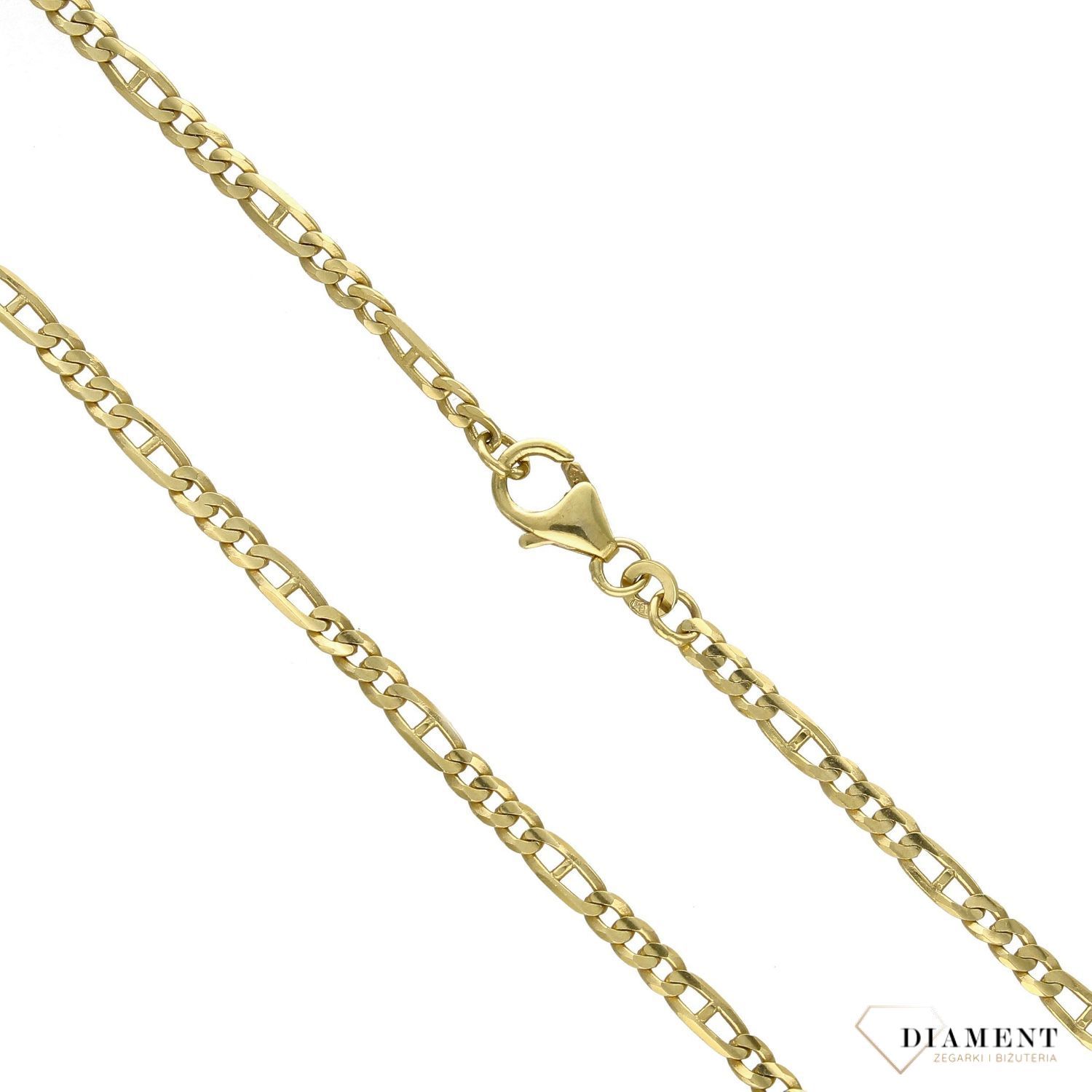 Złoty łańcuszek 333 o szerokości 3 mm DIA-LAN-3163-333 3mm (1).jpg